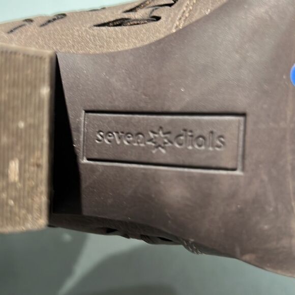 Seven Dials lattice woven Ankle Boots Size 8 B49 - Picture 10 of 10